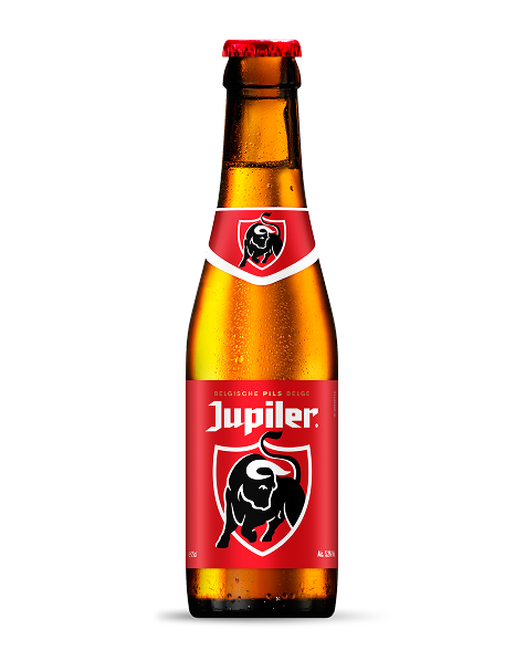 Jupiler Red-bierfles