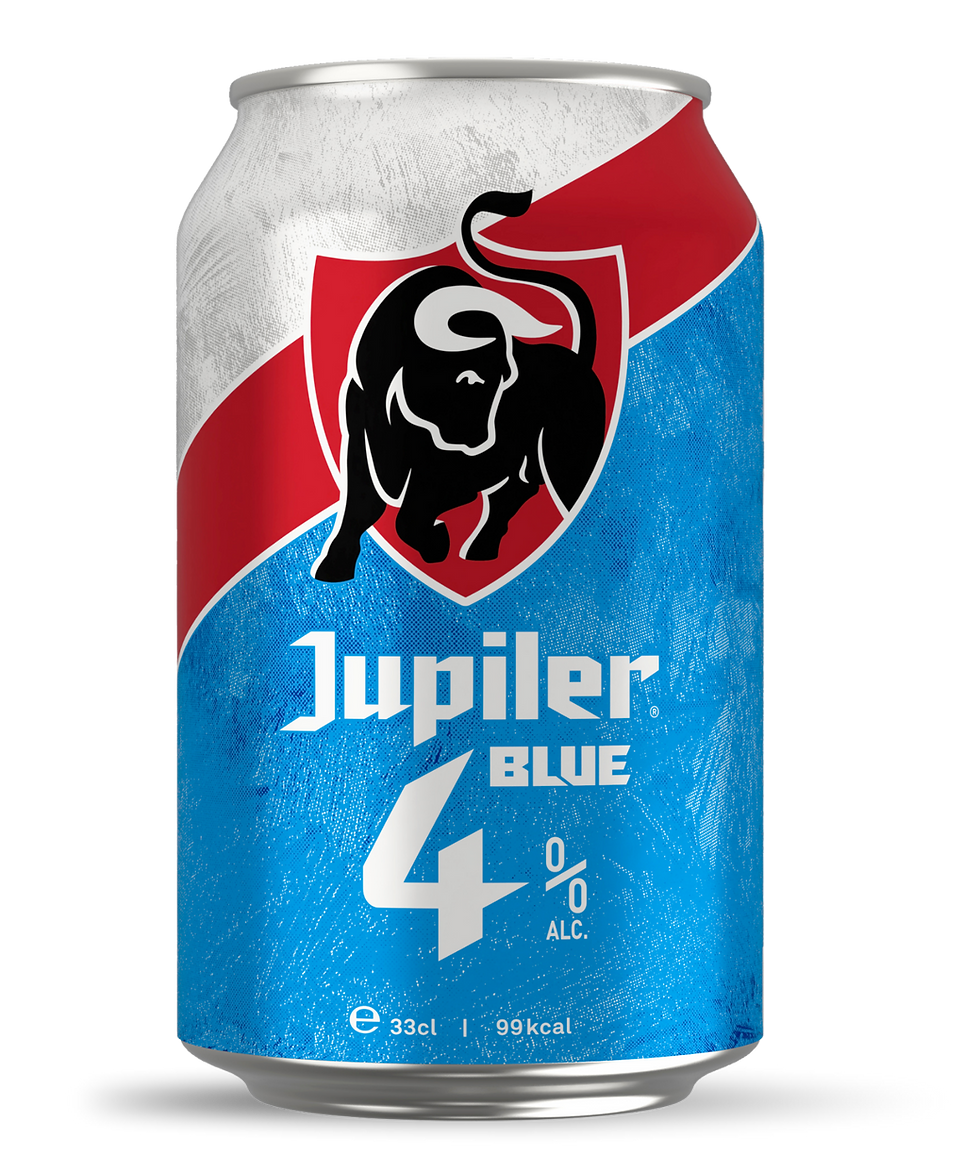 Jupiler Blue-blikje